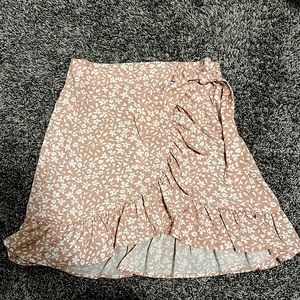 Shein Coral Skirt